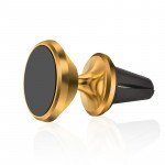 Wholesale 360 Universal Magnetic Snap On Air Vent Car Mount Holder 007 (Gold)
